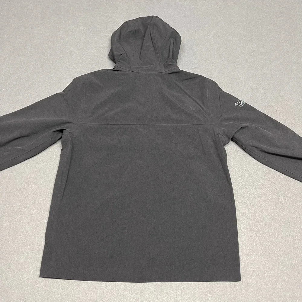 The North Face Jacket Mens Large Gray Apex Flex DryVent Waterproof Softshell TNF